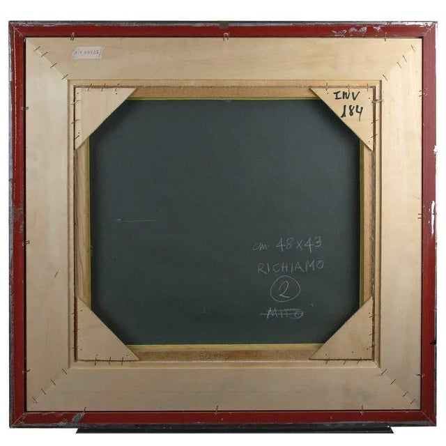 Contemporary Leo Guida, Recall, Color Cloth on Plywood, 1997 For Sale - Image 3 of 4