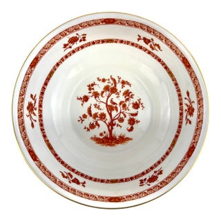1960s Haviland Limoges “Tehran” Porcelain Serving Bowl For Sale
