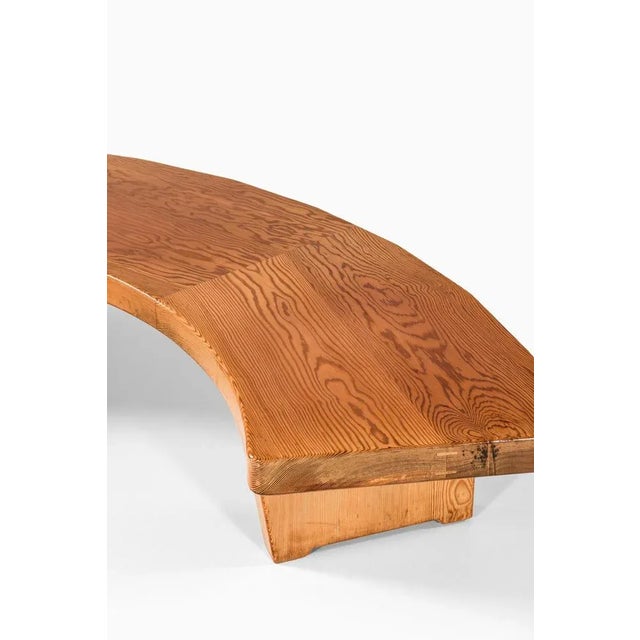 Vintage Pine Bench, Sweden For Sale - Image 3 of 12