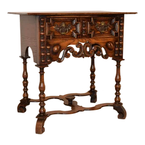 19th Century English Oak Side Table