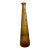 Empoli Amber Glass "Genie Bottle" Decanter For Sale