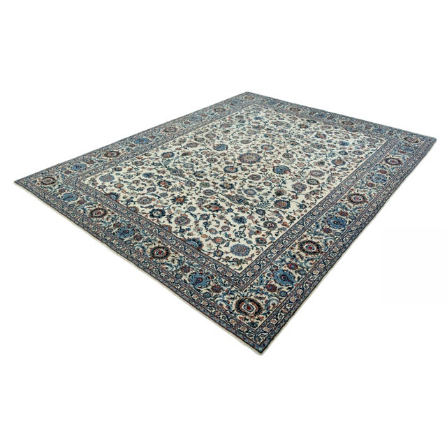 Kashan oriental rug - hand-knotted - 394 x 303 cm A classic Kashan with the finest craftsmanship, which impresses with its...