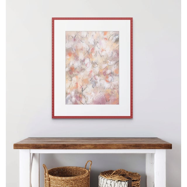 2020s Wild Flowers No.32 - Organic Abstract Botanic Mixed Media Drawing by Sara Richardson For Sale - Image 5 of 6
