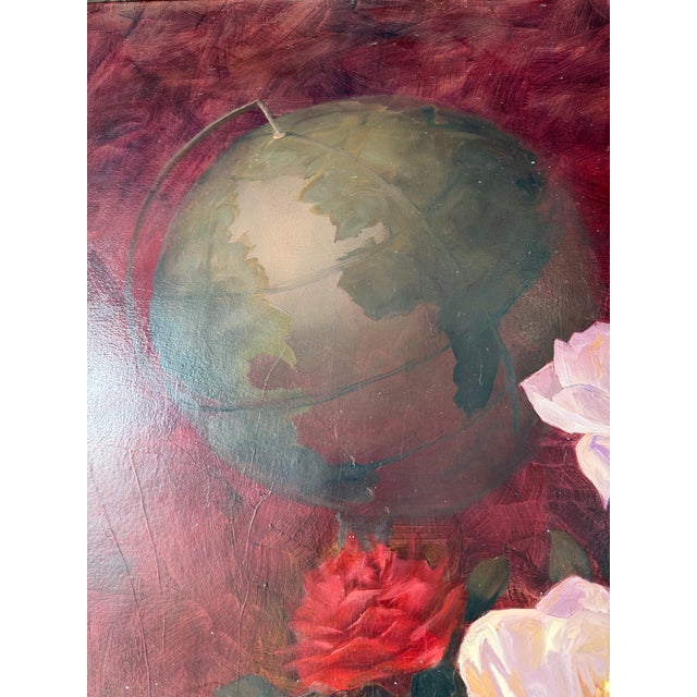 1980s Gary Hartenhoff Still Life Oil on Canvas Painting, Wood Framed For Sale - Image 10 of 12