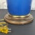 Vintage Frederick Cooper Blue Crackle Glaze Ceramic Table Lamp For Sale In Philadelphia - Image 6 of 10