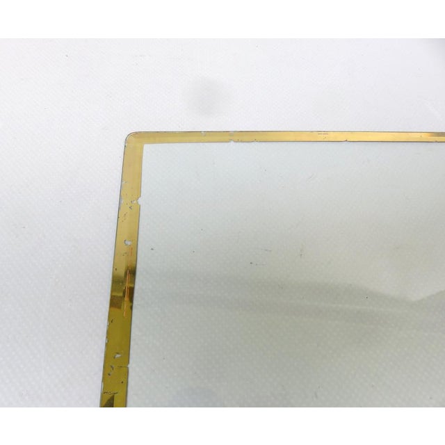 Large Art Nouveau Picture Frame in Brass, 1890s For Sale - Image 11 of 18