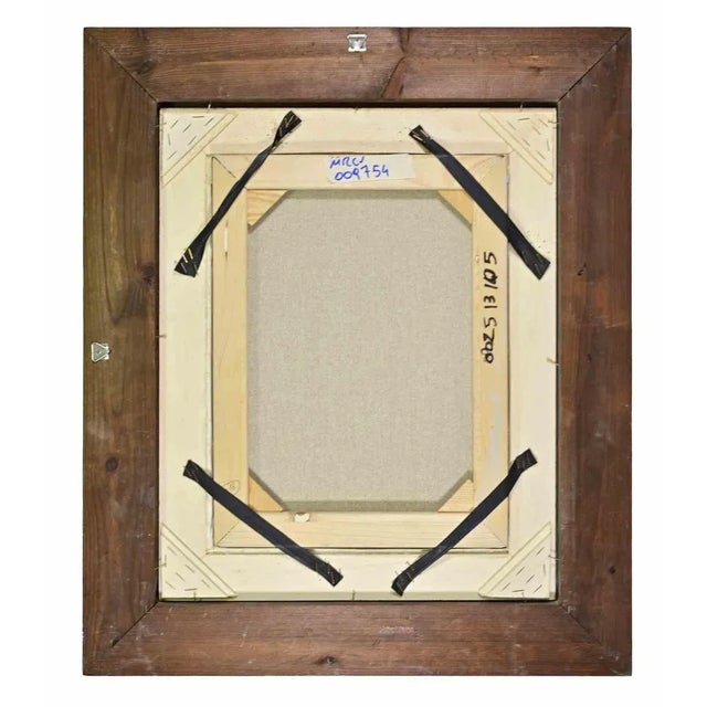 Sigfrido Oliva, Still Life, Oil Painting, 1980s, Framed For Sale - Image 4 of 5