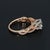 14k Rose Gold Engagement Ring With Diamond Center & Accent Stones - Size 4.75 For Sale In Phoenix - Image 6 of 6