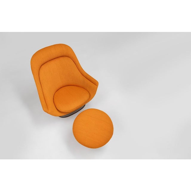 Set of Model 1705 Easy Chair and Ottoman by Warren Platner for Knoll, 1966 For Sale - Image 12 of 18