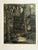 Original etching and aquatint by John Dorish titled Still life in the Park, created in 1994. Hand-signed, dated, titled,...