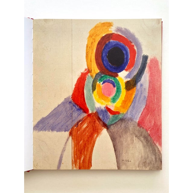 Art Deco Sonia Delaunay " Art Design Fashion " Modernist Hardcover Exhibition Art Book For Sale - Image 3 of 13