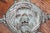 Lovely Antique Patinated Cast Iron Lion Door Knocker For Sale - Image 4 of 8