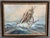 Paper Frederick R. Wagner, Sailboat on a Stormy Sea, 1800s, Watercolor on Paper, Framed For Sale - Image 7 of 7