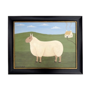 Matt Rix, Ivy, 2000s, Oil Painting on Board, Framed For Sale