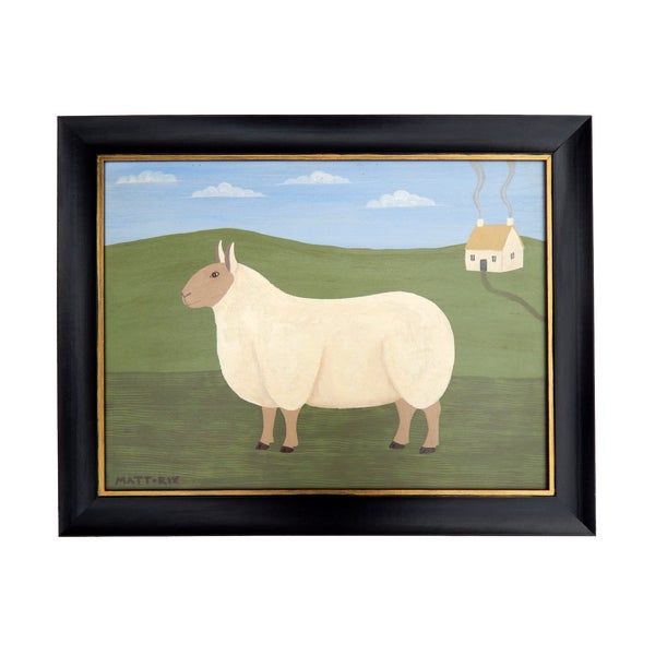 Matt Rix, Ivy, 2000s, Oil Painting on Board, Framed | Chairish