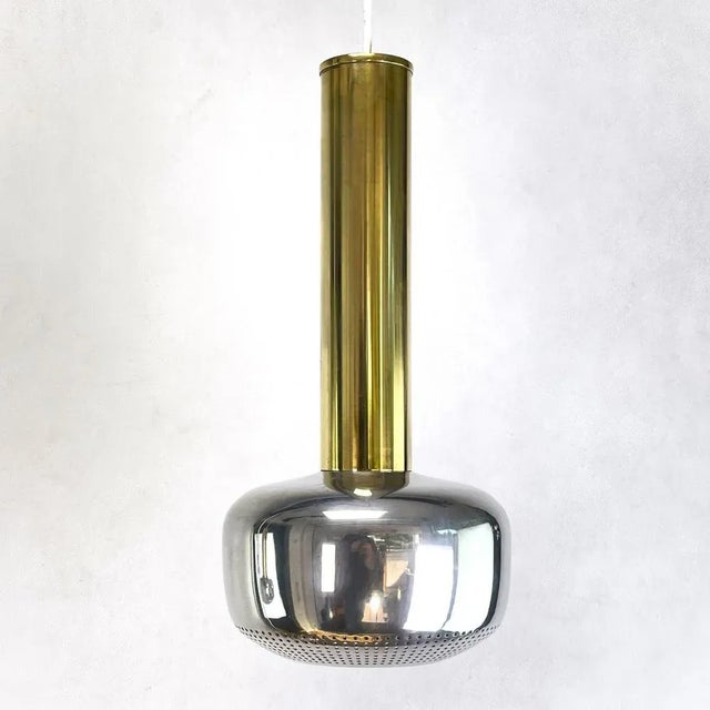 Gold Wall Lamp by Vilhelm Lauritzen for Louis Poulsen, Denmark, 1960 For Sale - Image 8 of 10