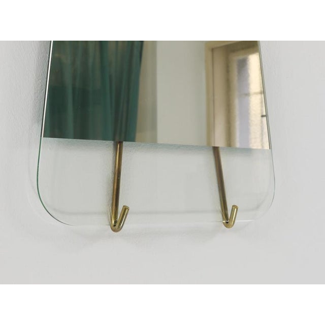 Vienna Brass Wall Mirror by Carl Auböck, Austria, 1950s For Sale - Image 11 of 18