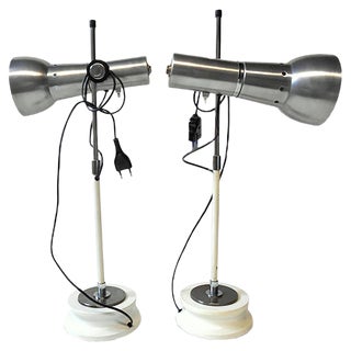 Italian Table Lamps, 1960s, Set of 2 For Sale