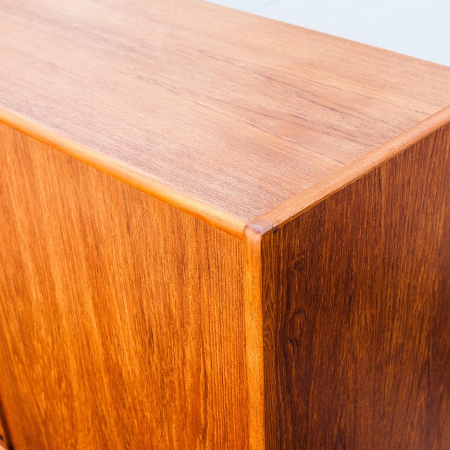 1960s Danish Mid Century Modern Teak Highboard For Sale - Image 17 of 17
