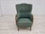 Vintage Danish Lounge Chair in Green Furniture Velour and Beech Wood, 1960s For Sale - Image 18 of 18