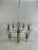 Mid-Century Space Age Chandelier in Metal & Glass, 1970s For Sale - Image 11 of 13
