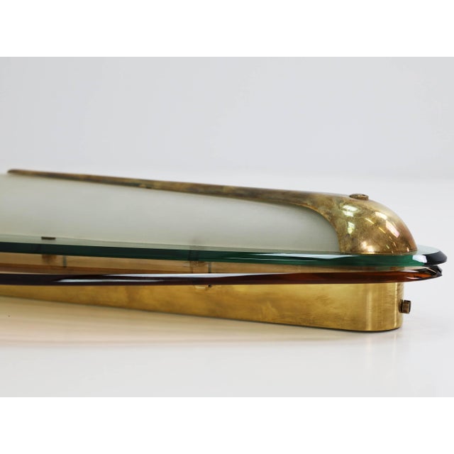Large Wall Sconces by Max Ingrand for Fontana Arte, Italy, 1955, Set of 2 For Sale - Image 12 of 14