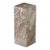1980's Post-Modern Pink and Grey Exotic Marble Column Pedestal For Sale