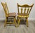 Mid 20th Century Antique Temple-Stuart Mustard Painted Country Dining Chairs, Set of 4 For Sale - Image 5 of 14