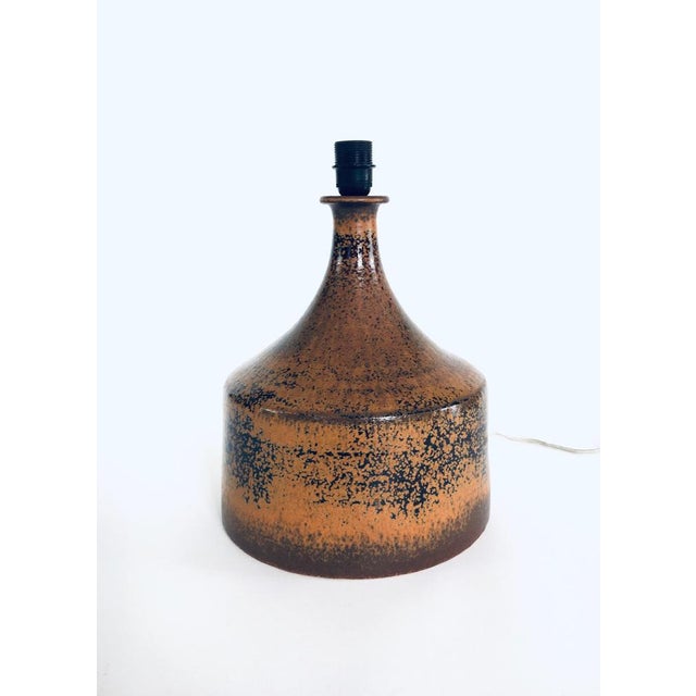 Mid-Century Scandinavian Ceramic Table Lamp from Aypot, Sweden, 1970s For Sale - Image 14 of 15