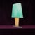 An elegant and highly distinctive Model 2850 table lamp, designed by Daniela Puppa for Fontana Arte in 1991. Characterized...