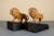 Handmade Wooden Lion Bookends, 1920s, Set of 2 For Sale - Image 3 of 16