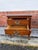 Late 20th Century Pair of Vintage Thomasville Queen Anne Style Solid Cherry 2 Drawer Nightstands With Glass Top For Sale - Image 9 of 11