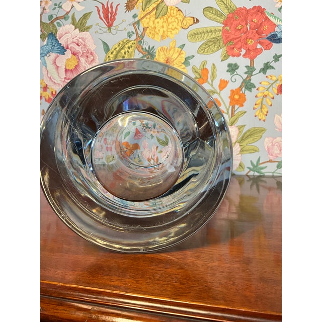 Glass Mid 20th Century Baccarat Tornado Vase For Sale - Image 7 of 7