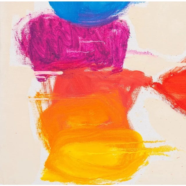 Domenick Capobianco Abstraction Acrylic on Panel For Sale - Image 4 of 6