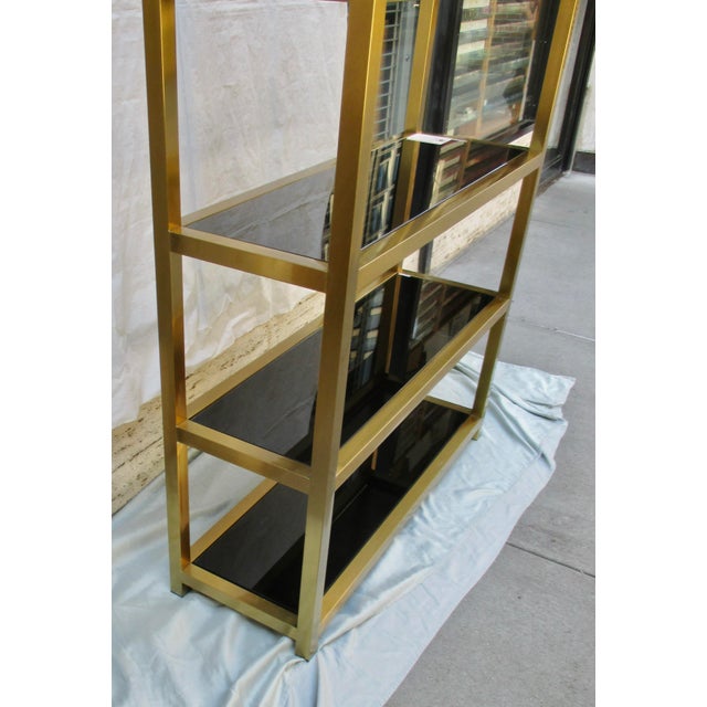 Safavieh Musetta Brushed Gold Etegere For Sale - Image 9 of 13