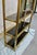 Safavieh Musetta Brushed Gold Etegere For Sale - Image 9 of 13