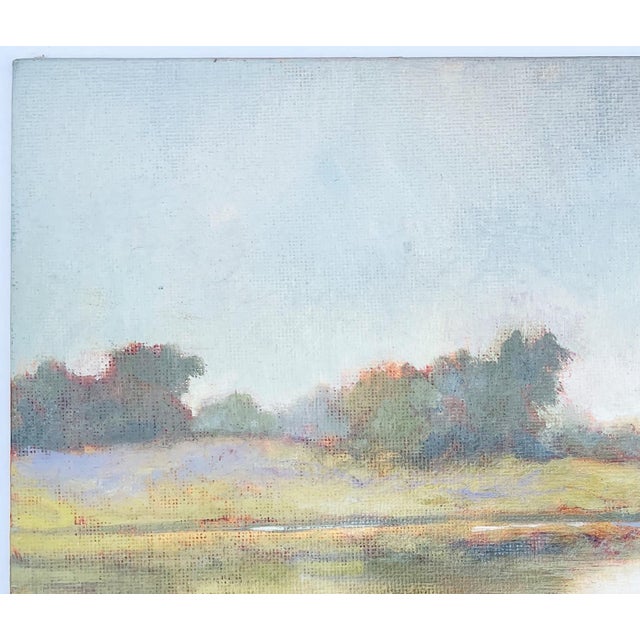 This is a beautifully painted oil landscape on canvas-covered board. Current Solo Exhibit at: Santa Cruz Museum of Art and...