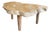 Andrianna Shamaris Single Slab Live Edge Coffee Table or Side Table For Sale