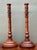 Vintage Turned Wood Candlesticks - A Pair For Sale - Image 11 of 12