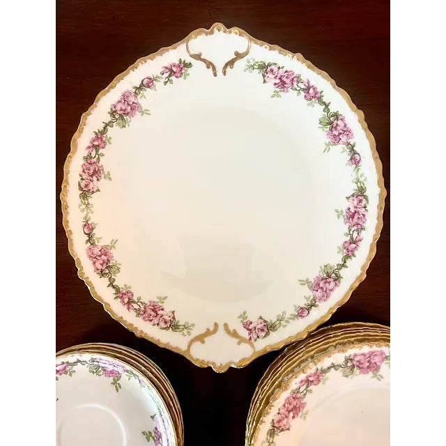 Limoges, France Circa 1900 Antique L&s Limoges Tea Set- 21 Pieces For Sale - Image 4 of 9