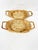 Vintage Mid-Century Modern 1960s Dynasty Ware Red Enamel Baking Serving Dishes Wicker Holders-a Pair For Sale - Image 9 of 11