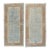 Pair of Soft Blue Chinese Art Deco Rugs, 3' X 5'10'' For Sale
