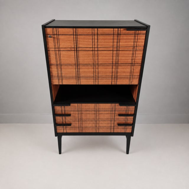 Vintage Cabinet in Beech, 1970s For Sale - Image 3 of 13