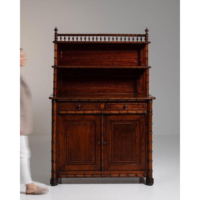 19th Century France Brown Wood Storage Cabinets & Cupboards For Sale - Image 10 of 10