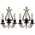 E. F. Caldwell Lyre Form Bronze Sconces - A Pair For Sale - Image 10 of 10