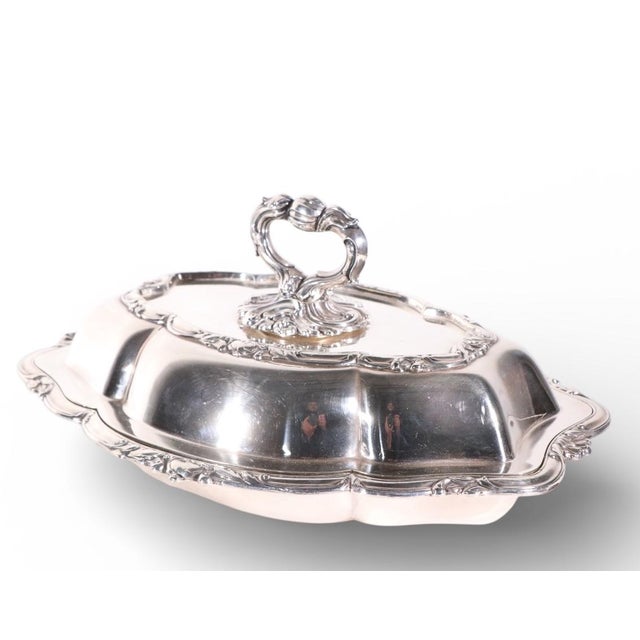 Late 19th Century Classical Silver Plate Individual Entree Covered Serving Dish For Sale In New York - Image 6 of 12