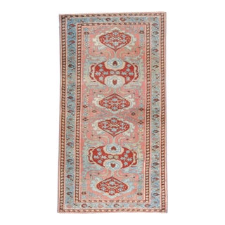 Antique Pink Persian Hamadan Rug, 03'04 X 06'02 For Sale