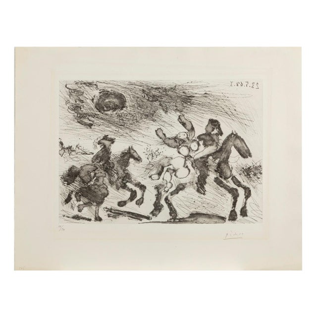 Picasso, The Pursuit of the Kidnapper, 1968, Etching For Sale - Image 14 of 14
