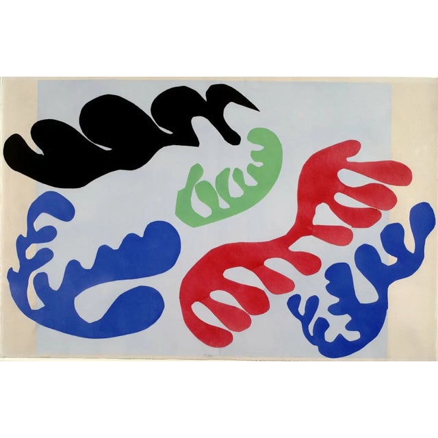 Artist: Henri Matisse Country: France Title: The Lagoon 3 Medium: Lithograph Paper size: 15 x 22.5 inch, Folded as...