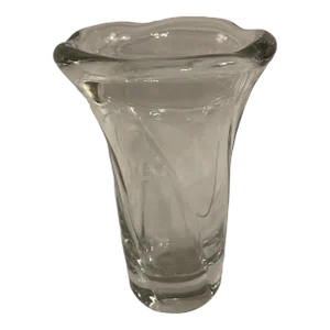 Mid 20th Century Daum Crystal Vase